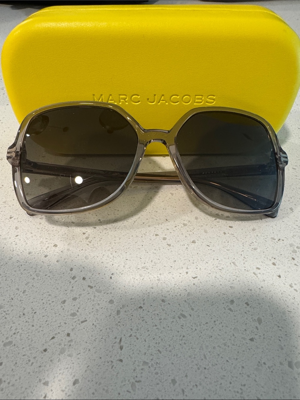 Marc Jacobs Women’s Oversized Sunglasses in Smoke Gradient